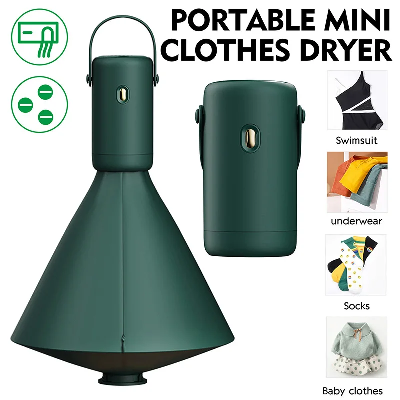 

Portable Mini Dryer Home Negative Ion Pasteurization Sterilizer for Underwear Socks Panties Vest Lingerie Swimsuit Baby Clothes