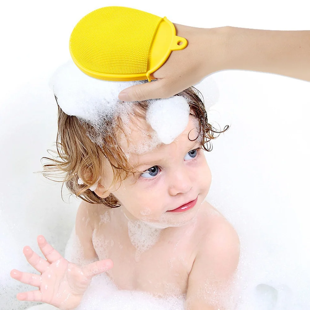 

Двухсторонняя отшелушивающая щетка для тела, силиконовый скребок для тела, скребок для душа, массажный мягкий инструмент для отшелушивания...