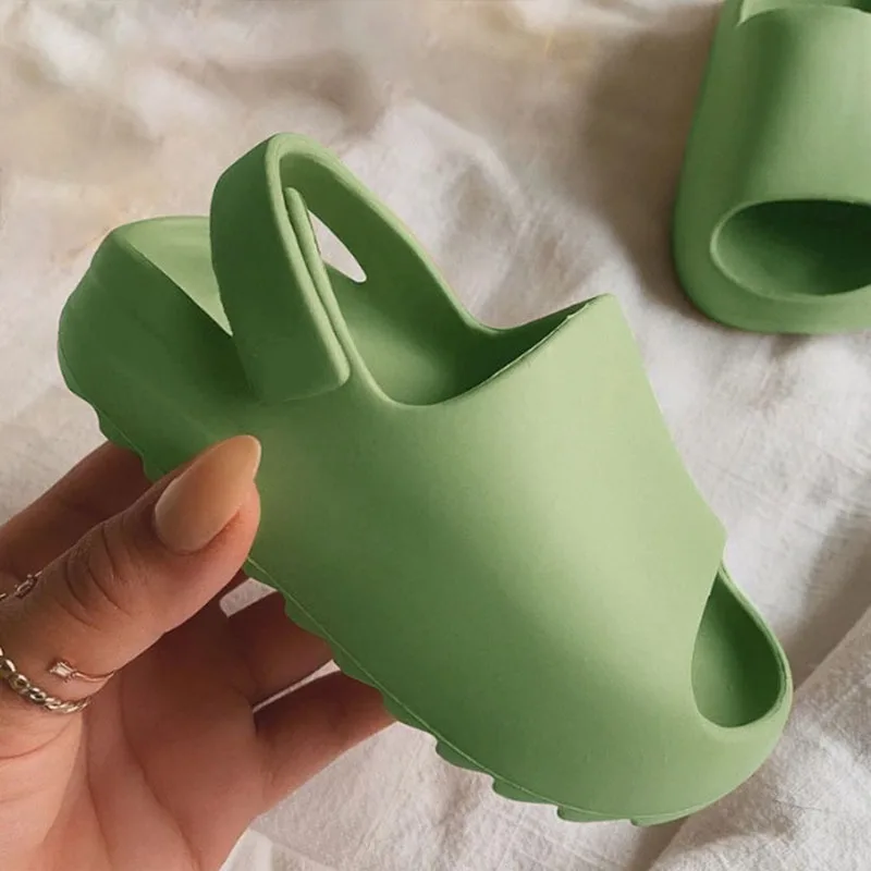 

Baby Toddler Kids Adults Slip-on Fashion Sandals Boys Girls Foam Beach Summer Slides Bone Resinchildren Lightweight Water Shoes