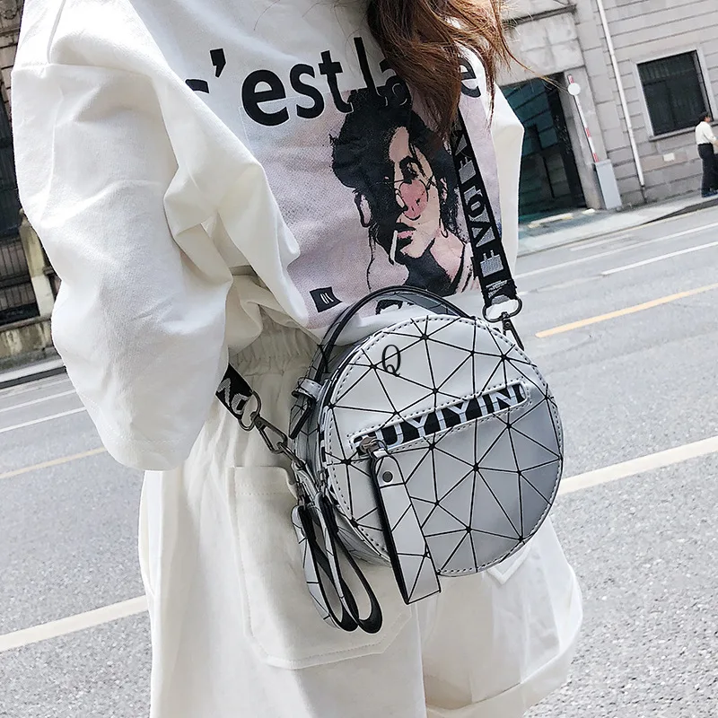 

New Women Shoulder Bag Luxury Handbags Women Geometric Bags Designer Round Messenger Bag for Women 2021 Bolsa Feminina