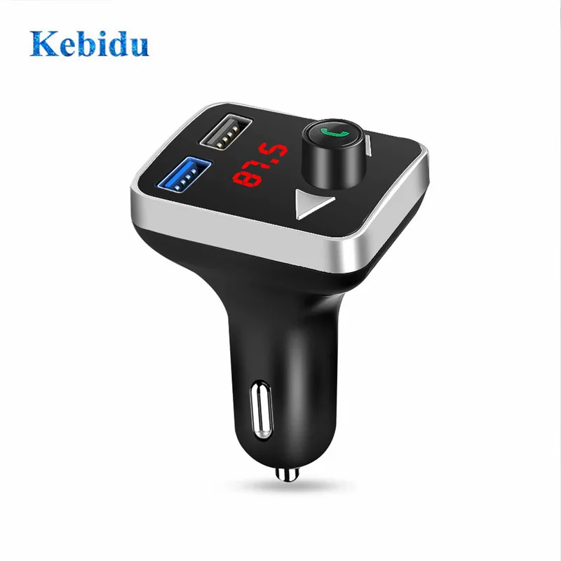 KEBIDU автомобильный Bluetooth FM передатчик беспроводной громкой связи аудио приемник