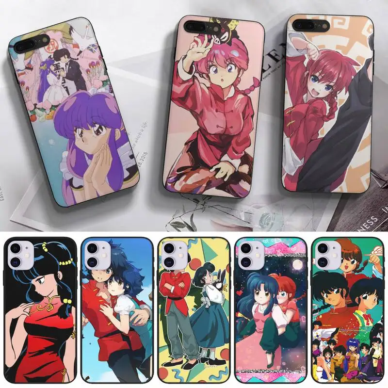 

Ranma 1 2 Phone Case For Huawei P Mate P10 P20 P30 P40 10 20 Smart Z Pro Lite 2019 Black Soft Cover