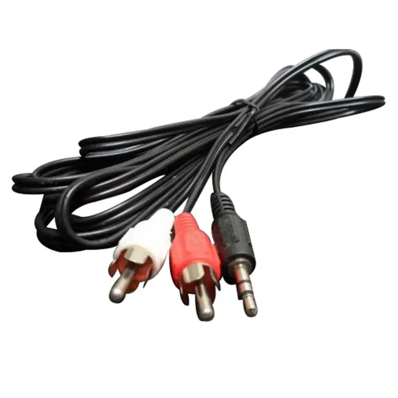 RCA кабель 2RCA на 3 5 аудио мм разъем Rca Aux для телефона DVD Edifer 1 м HiFi кинотеатра