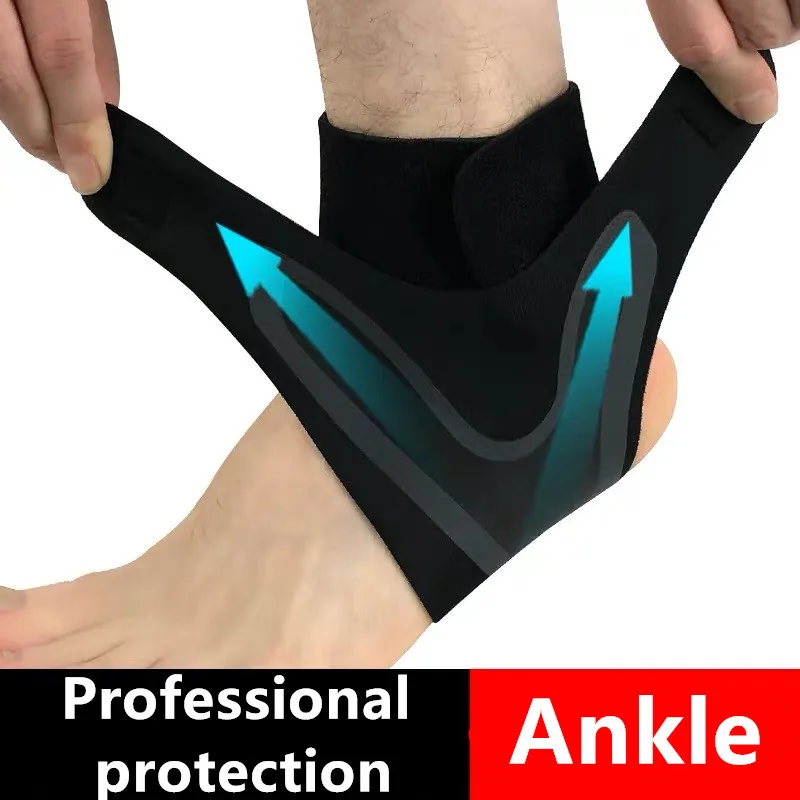 1 шт. бандаж для поддержки голеностопа эластичная свободная регулировка защита