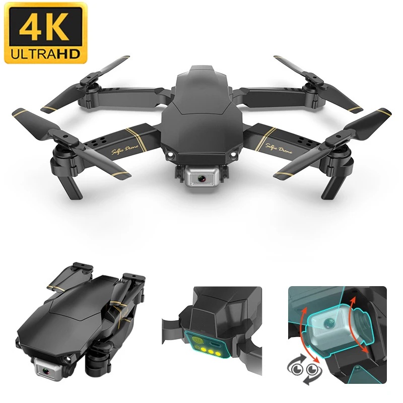 1080P 4K Дрон EXA с HD камерой видео X Pro RC Вертолет FPV Квадрокоптер дроны VS E58 E520
