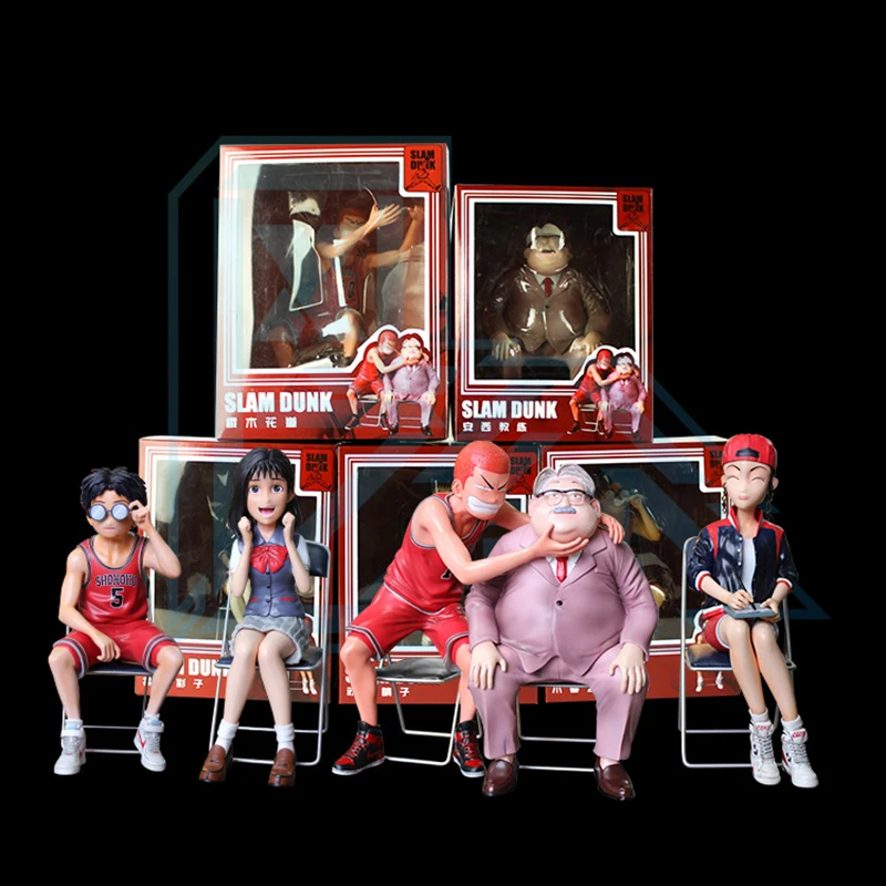 Экшн фигурки аниме SLAM DUNK Anzai Hanamichi Sakuragi Akagi Haruko Kogure Kiminobu Ayako ПВХ коллекционные