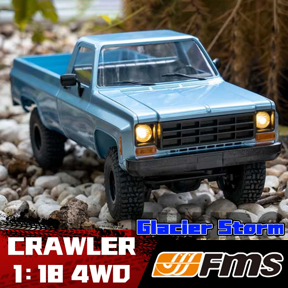 Новинка FMS 4WD 2 4 ГГц радиоуправляемые автомобили 1/18 TRITON элементы дистанционного