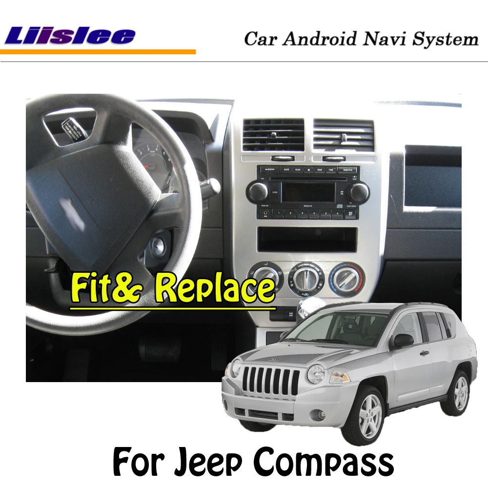 

Car Multimedia Player For Jeep Compass 2007 2008 Android Raido Stereo Media Car Screen GPS Navi Map Navigation System
