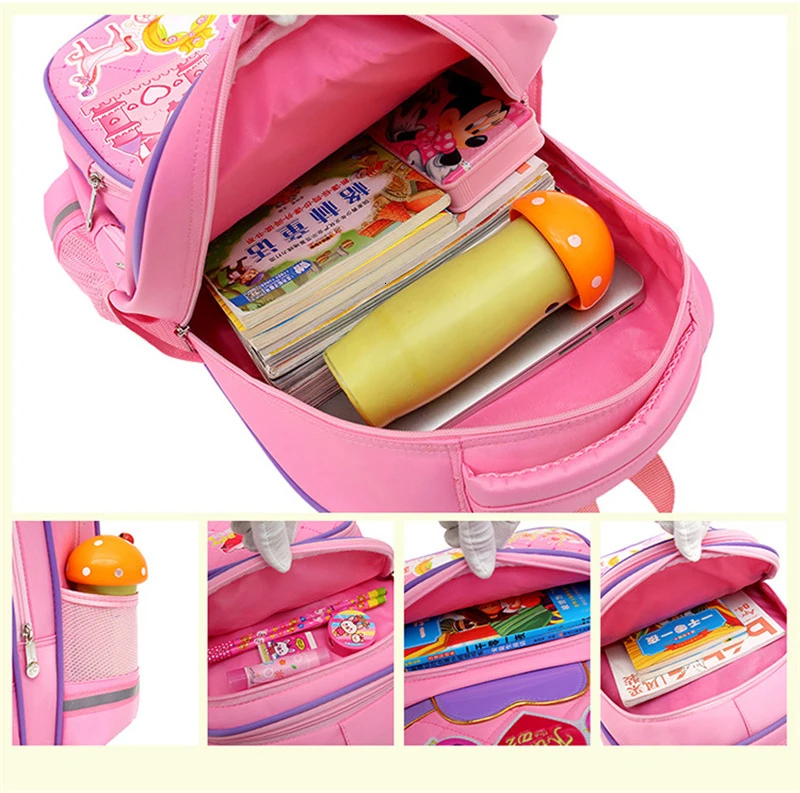 orthopedics backpack Schoolbag Kids Backpack Boys Girls School Bags waterproof Backpack Bookbag 1-3 grade Mochila Infantil