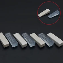 4 шт./упак. 64*18*14 мм резиновый дверной упор упоры, блочный Клин Doorstops чистый белый дверной стоппер Офис Применение