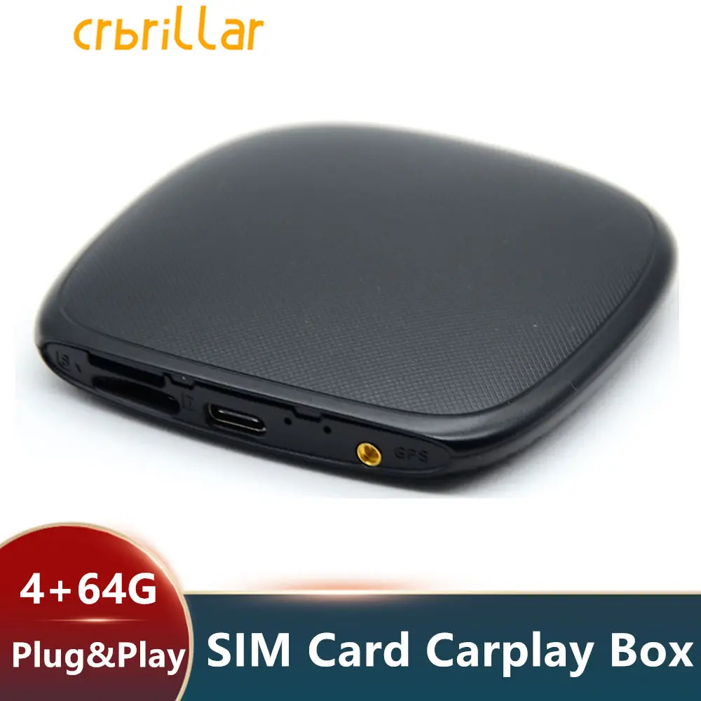 

4+64G Carplay Ai Box Wireless Carplay Netflix Android Box Audio Digital Tv Box For Hyundai Toyota Nissan Honda Vw Ford