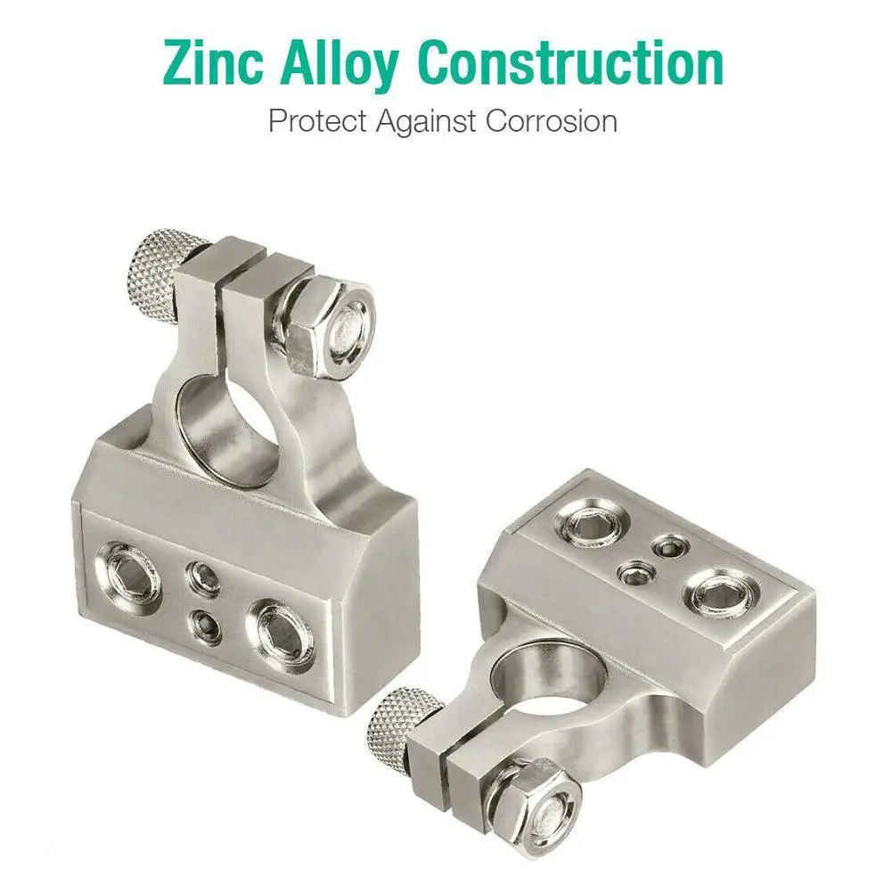 

1 шт. Автомобильные Разъемы для аккумуляторов 0/4/8/10 Калибр AWG положительный зажим для клемм автомобильных и морских аккумуляторов