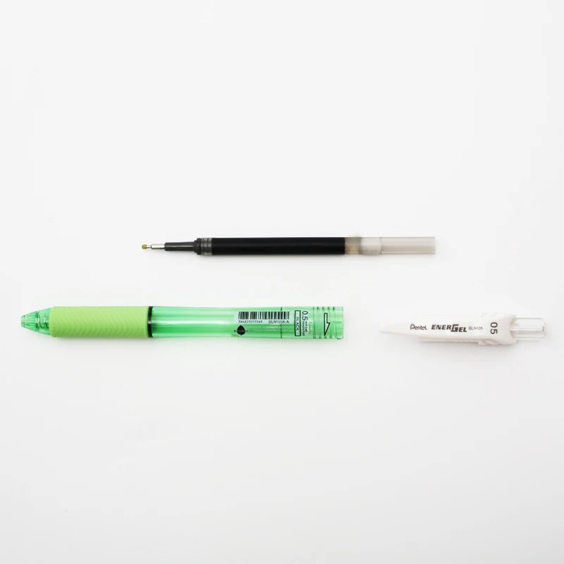 Kawaii японские Канцтовары Pentel BLN 105 быстросохнущая перестраиваемая гелевая ручка 0 5