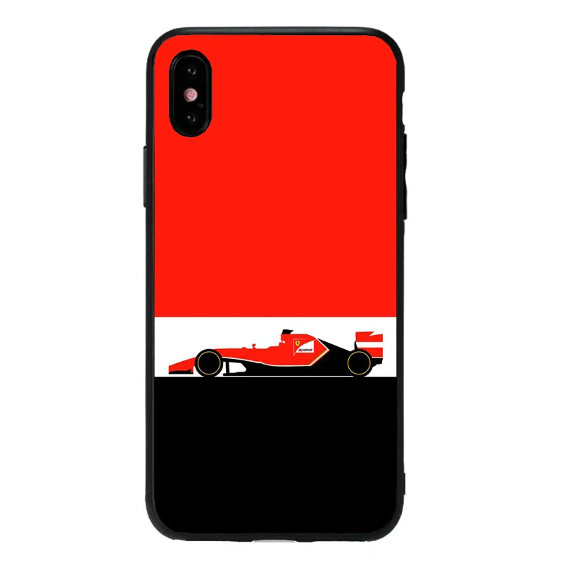Силиконовый мягкий черный чехол для телефона Formula 1 Racing F1 для iPhone X XS MAX 6 6s 7 7plus 8 8Plus 5 5S SE XR 10 11 11Pro MAX