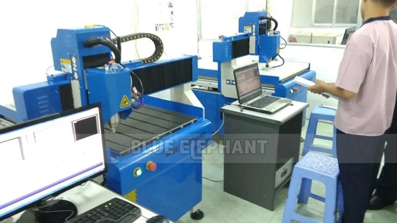 Фрезерный станок с ЧПУ Blue Elephant 6090 мини-станок для резьбы по дереву сервомотор