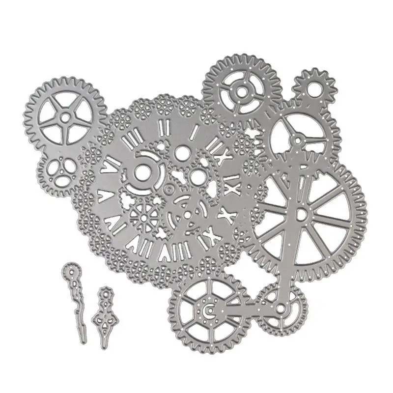 

AZSG Gear Cutting Dies For DIY Scrapbooking Decoretive Embossing Stencial DIY Decoative Cards Die Cutter