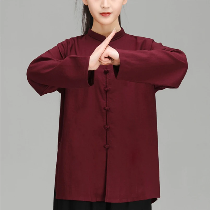 Комплект китайского платья женская форма Тай Чи кунг-фу традиционная китайская