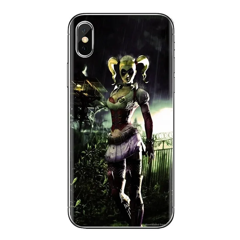 Бэтмен Харли Квинн крови сексуальный темный прозрачный ТПУ чехол сумка для Samsung