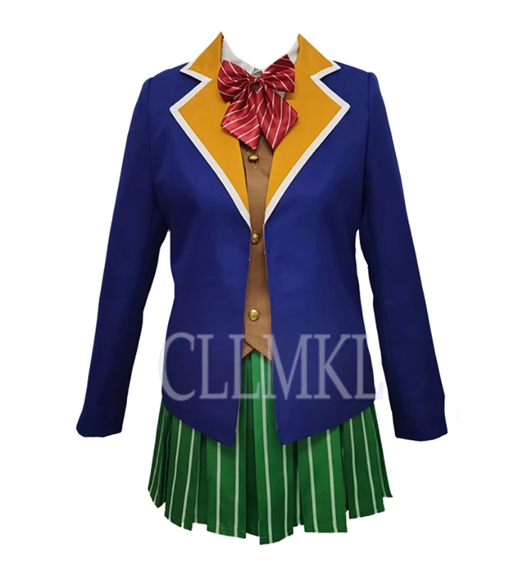 

Happy Sugar Life Cosplay Costume Satou Matsuzaka Cosplay Anime Cosplay Women Costume Coat Vest Shirt Skirt Tie Set Custom Made