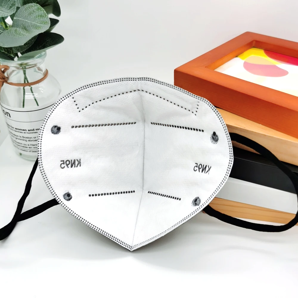 Маска fpp2 ffp2mask черная респираторная маска ffp2 kn95 маски для лица рта