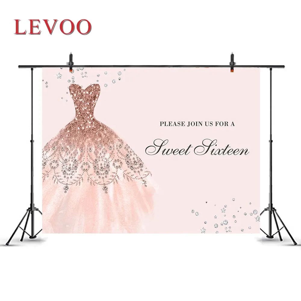 Levoo розовое блестящее платье юбка фон из полиэстера Милая вечевечерние НКА