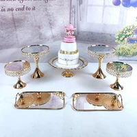 2020 hot 5 7pcs cake stand cupcake tray cake tools home decoration dessert table decorating party suppliers wedding display