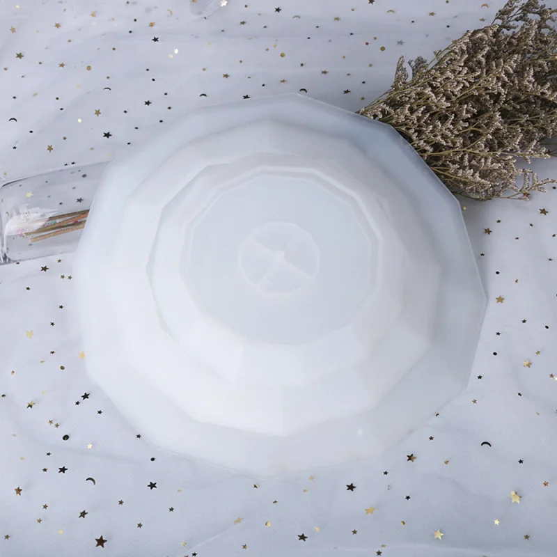 Трехслойная круглая форма для фруктов силиконовая подставка торта поднос из