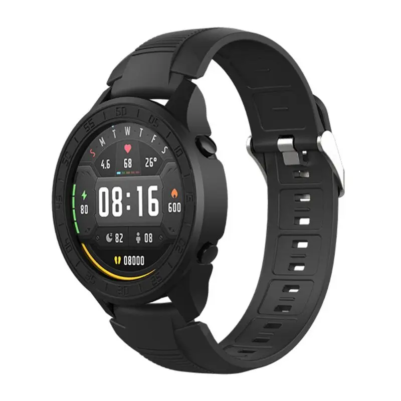 

Durable TPU Watch Case Bumper Protective Cover for Xiao-mi Mi Smart Watch Color