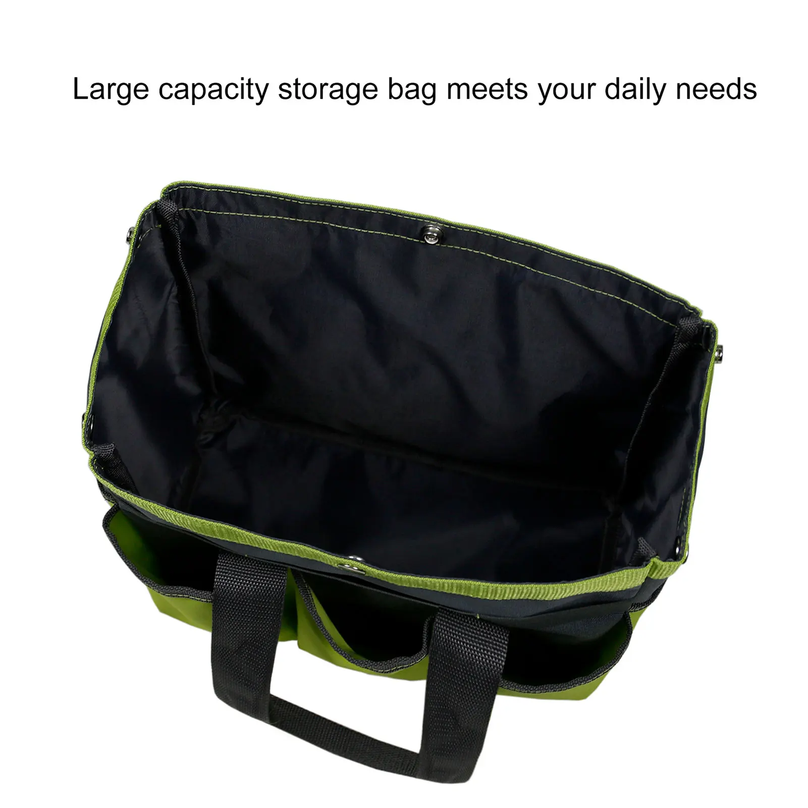 

Garden Tool Bag Organizer Multifunctional Portable Tool Storage Green Oxford Wall Hanging Storage Bags Pockets For Home Garden