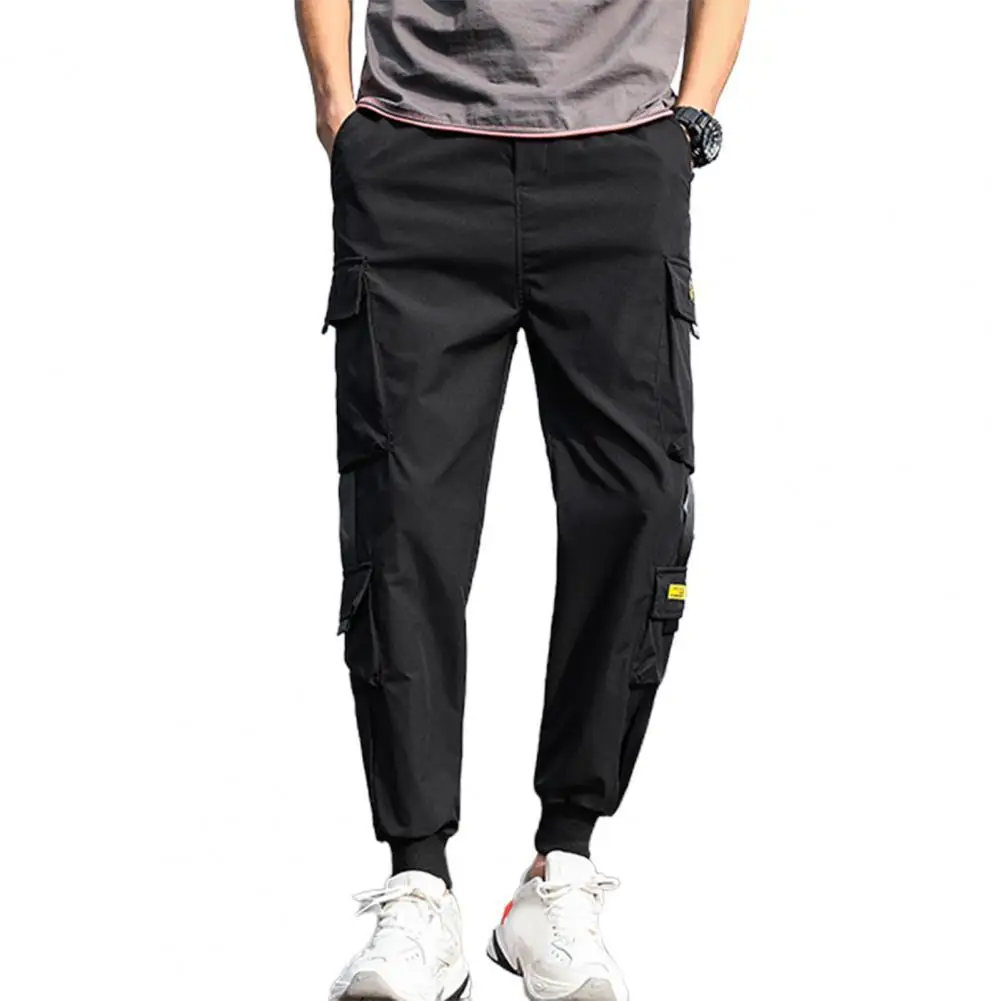 

Cargo Pants Light Weight Pants Classic Outdoor Hiking Cargo Pants Multiple Pockets Loose Male Hip Hop Style Pants Gym Trousers