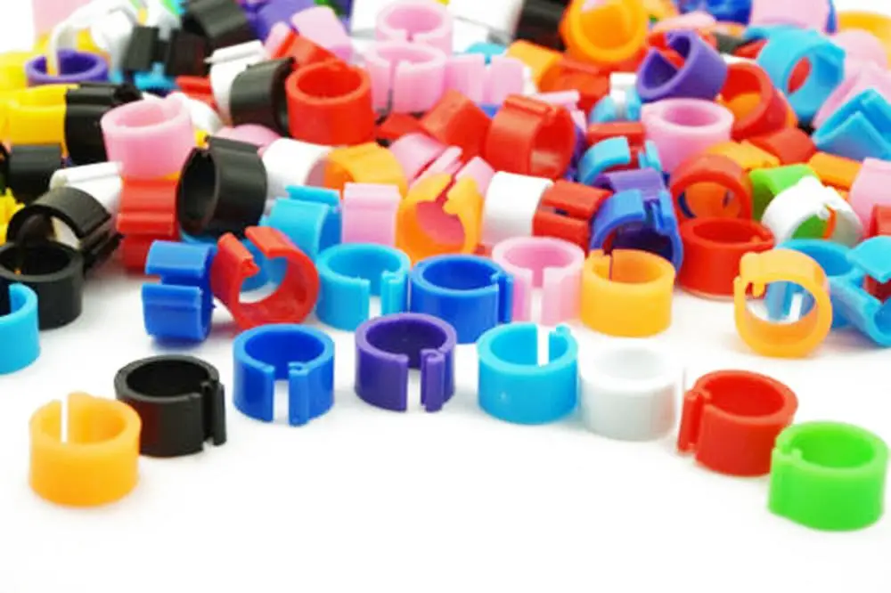 Кольца Птицы красочные повязки на ногу для голубей попугаев Канарских люков