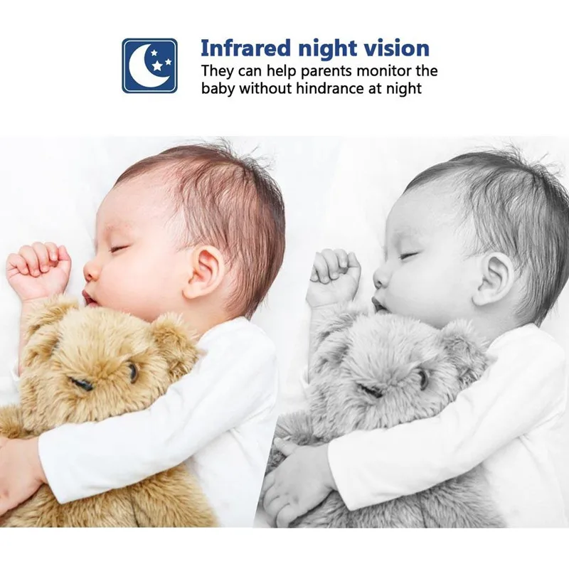 Беспроводная портативная радионяня VB605 с ЖК-дисплеем аудио видео радио няня