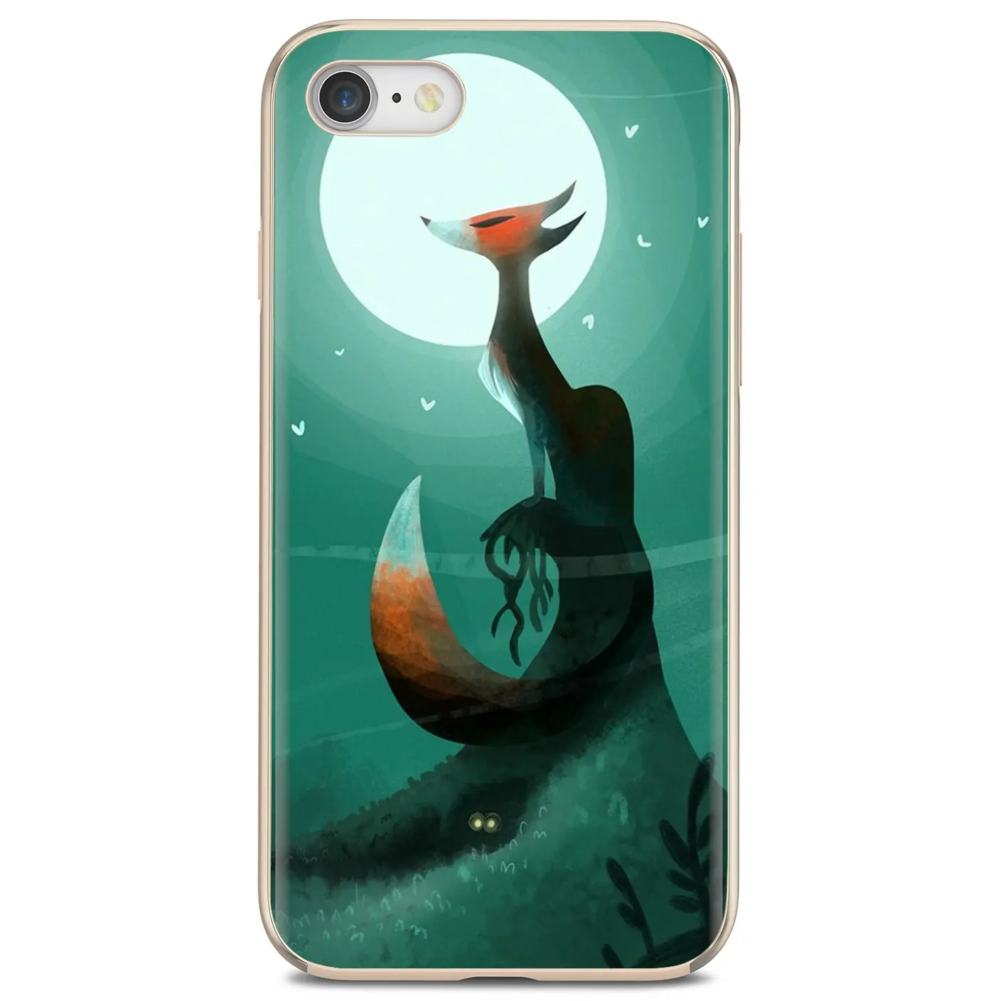 Акварельные лисы Red Baby Fox animal для Samsung Galaxy A10 A30 A40 A50 A60 A70 S6 Active Note 10 Plus Edge M30 мягкие