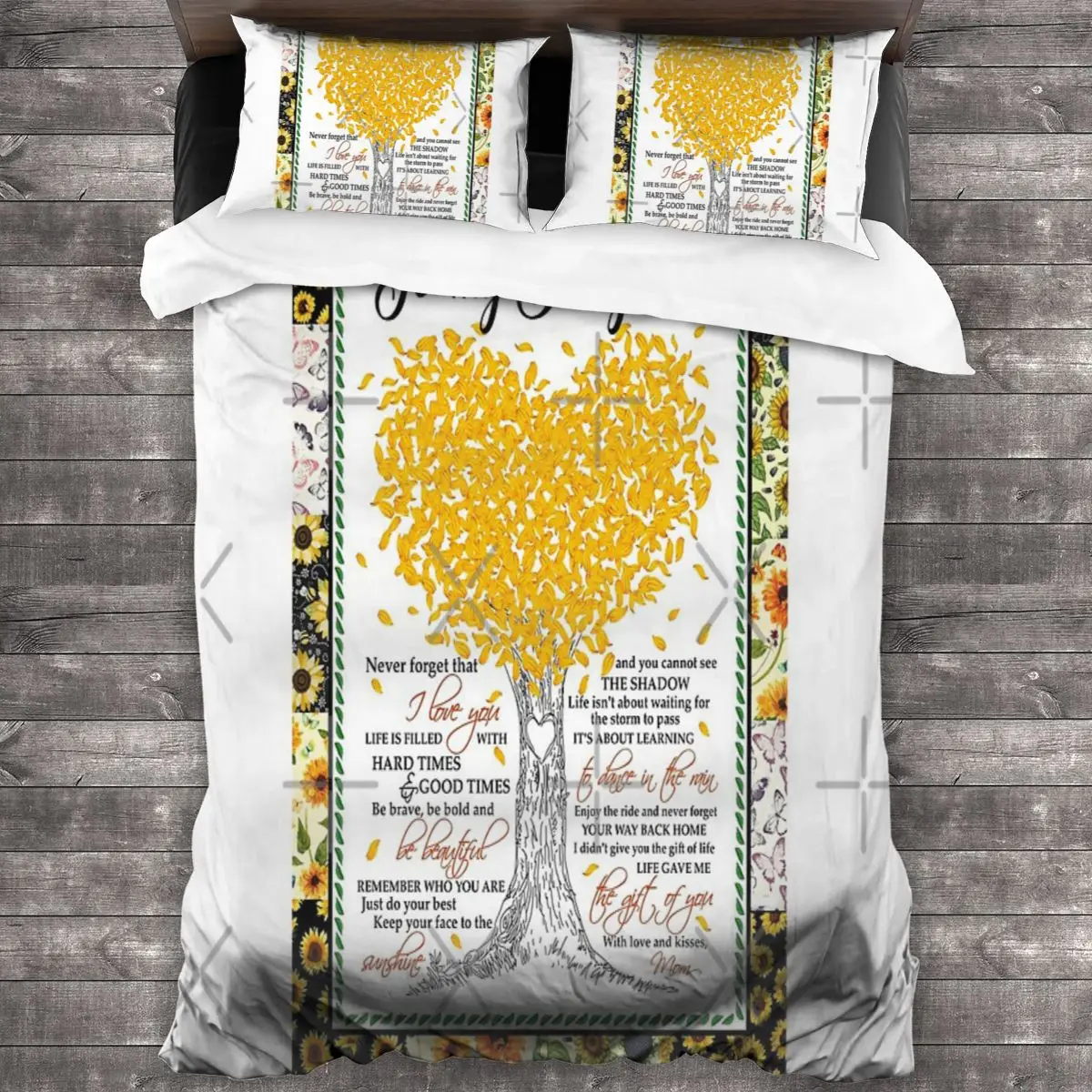 

Daughter From Mom Blankets Life Linens Bedspread Bedding Set Duvet Cover Double Bed Bedroom Beds Plaids And Covers