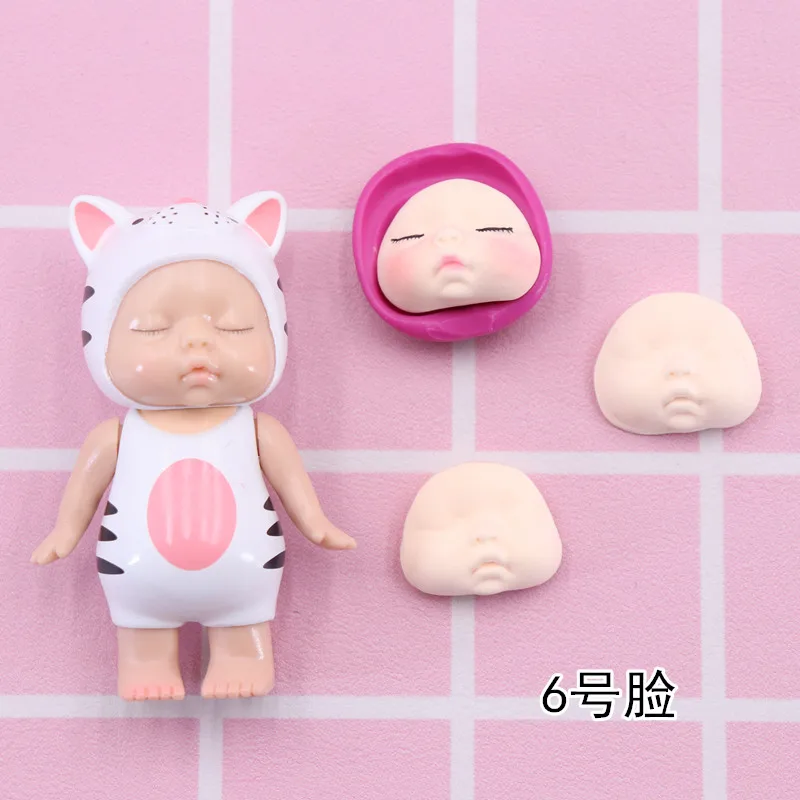 DIY ультра светильник глина мультфильм детское лицо силикагель форма для помадки