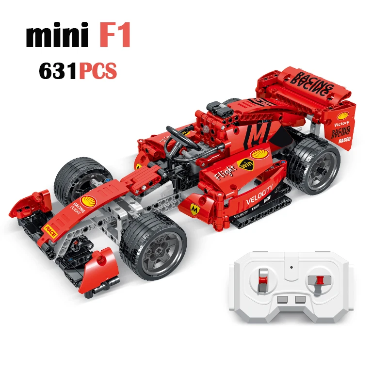 

2021 New RC Formula Racing Car Building Blocks Creator MOC Remote Control Vehicle Bricks Toys Fidget ToysFor Children Boy Gifts
