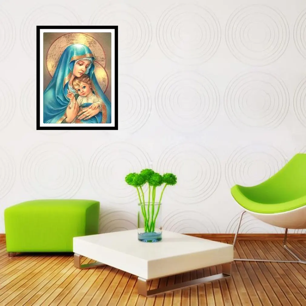 

DIY Diamond Painting Animal Cross Stitch Patterns Mosaic Diamond Embroidery Needlework Full Round Rhinestone Gift Home Decor