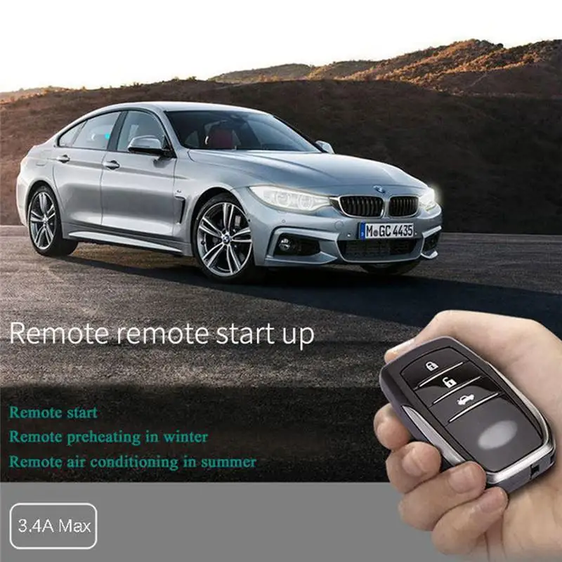 12 В ST888-X5 общий автомобильный двигатель Start Stop автомобильная сигнализация система