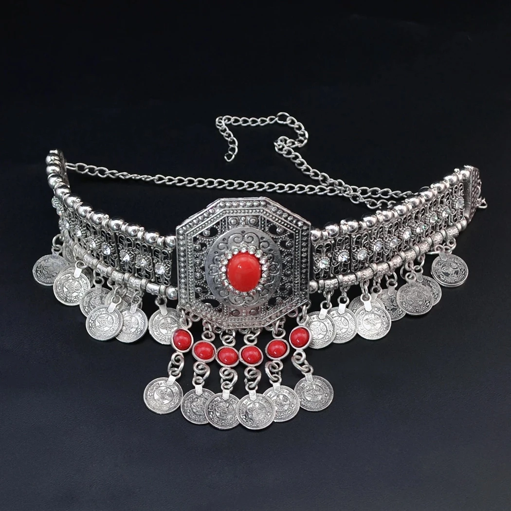 Турецкие этнические каплевидные серьги Jhumka индийские большие ожерелье чокер для