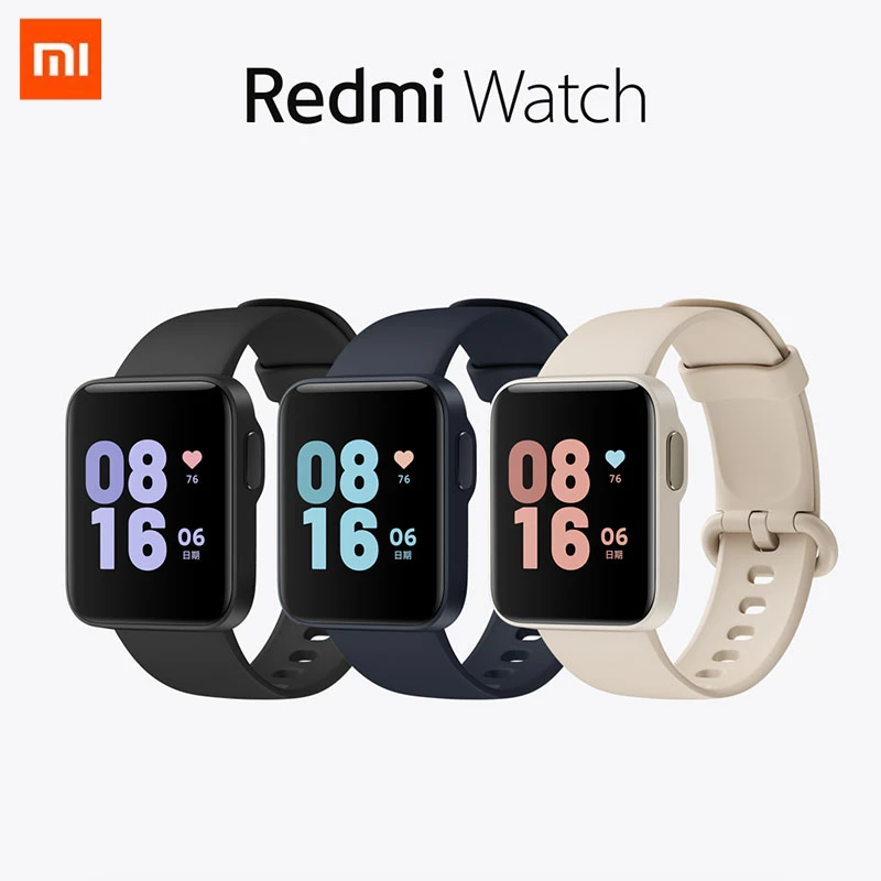 

Новые смарт-часы Xiaomi Redmi, браслет с пульсометром и монитором сна, водонепроницаемость IP68, с NFC, 35g, 1,4 дюйма, с высоким разрешением, большой разм...