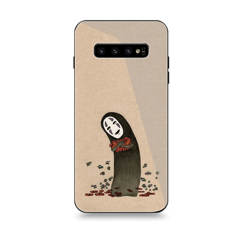 Чехол для телефона Стекло samsung A10 A20 A30 A40 A50 A60 A70 S7 край S8 S9 S10 плюс Безликий человек |