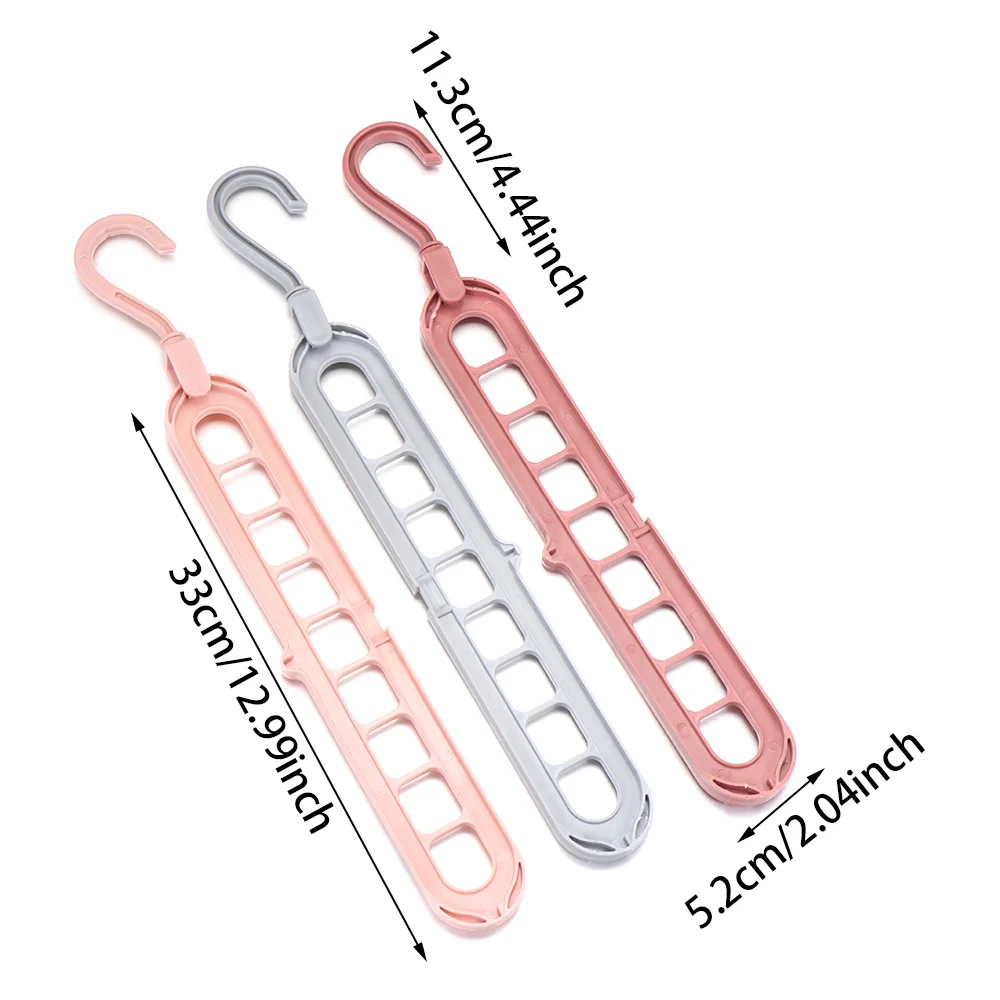 9 отверстие вешалки для одежды многопортовое Поддержка круг сушки