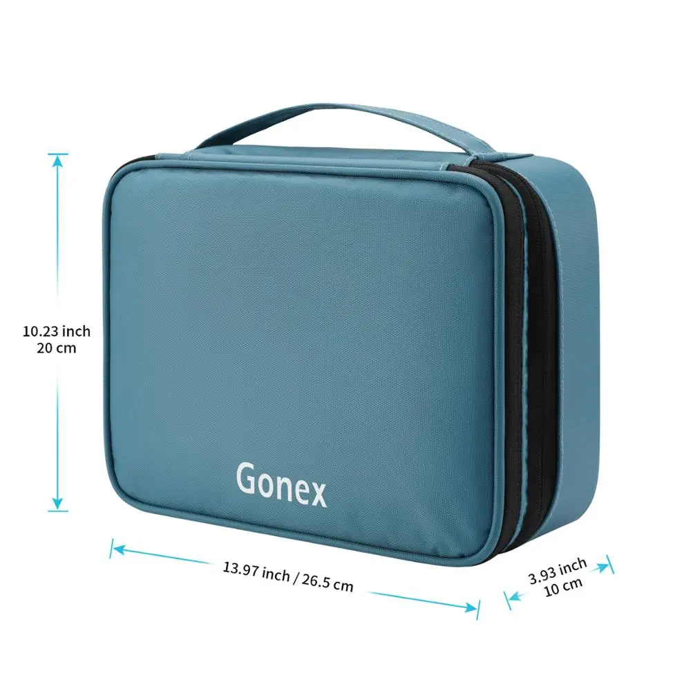 Электронный дорожный органайзер для кабеля Gonex сумка хранения с ремешком