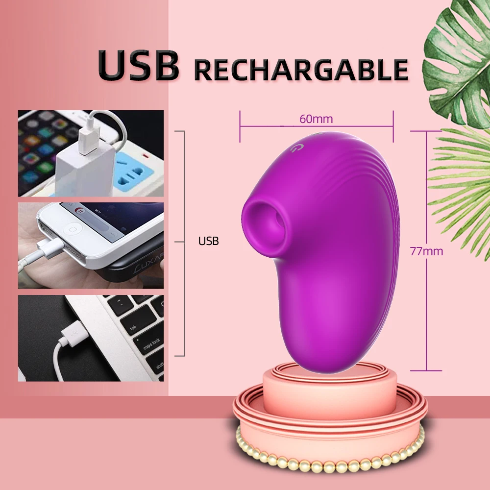 Мощное сосание эротические секс-игрушки бесшумная лижущая соска Женский