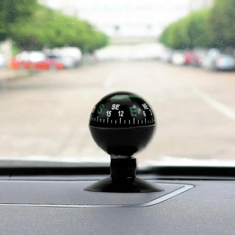 

Pocket Ball Dashboard Dash Mount Navigation Compass Car Boat Truck Suction Black Car Compass Car Accessories