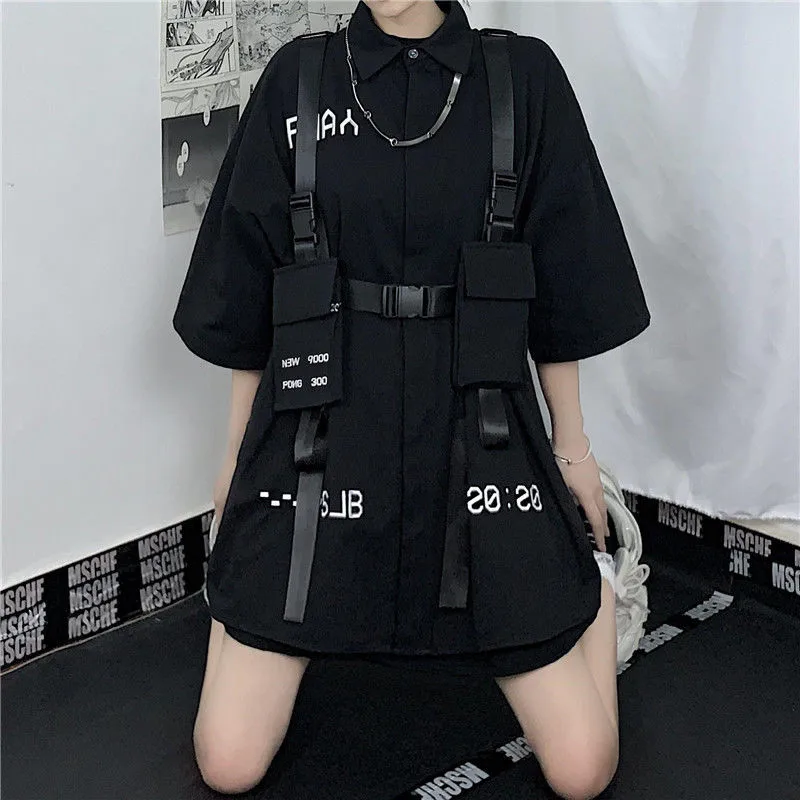 

New Summer Tshirt Japanese So Cool Female Summer T-shirt Black Party Dancing Fashion Cool Funny Women Top Tees Girls Tops
