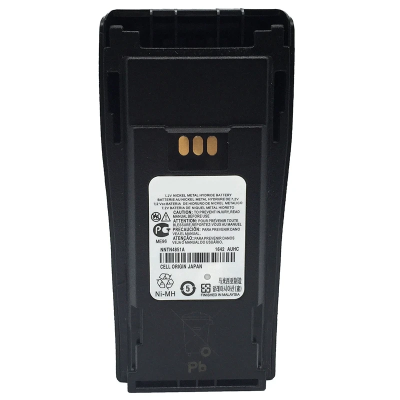 Amcl4970-1800-D Nntn4970 1500Mah Replacement Ni-Mh Battery With Belt Clip For Motorola Cp200 Cp200Xls Cp200D | Электроника