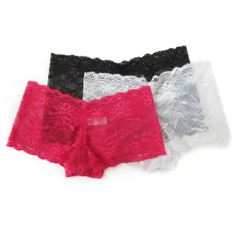 10Pcs/Pack Women's Panties Lingerie Random Ladies Lace Comfortable Sexy Color Large Size S / M / L / XL / 2XL / 3XL