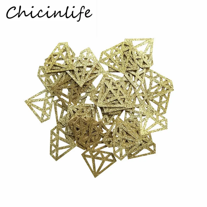 Chicinlife 1 пакет кольцо с бриллиантами бумага конфетти Женский Душ День Святого