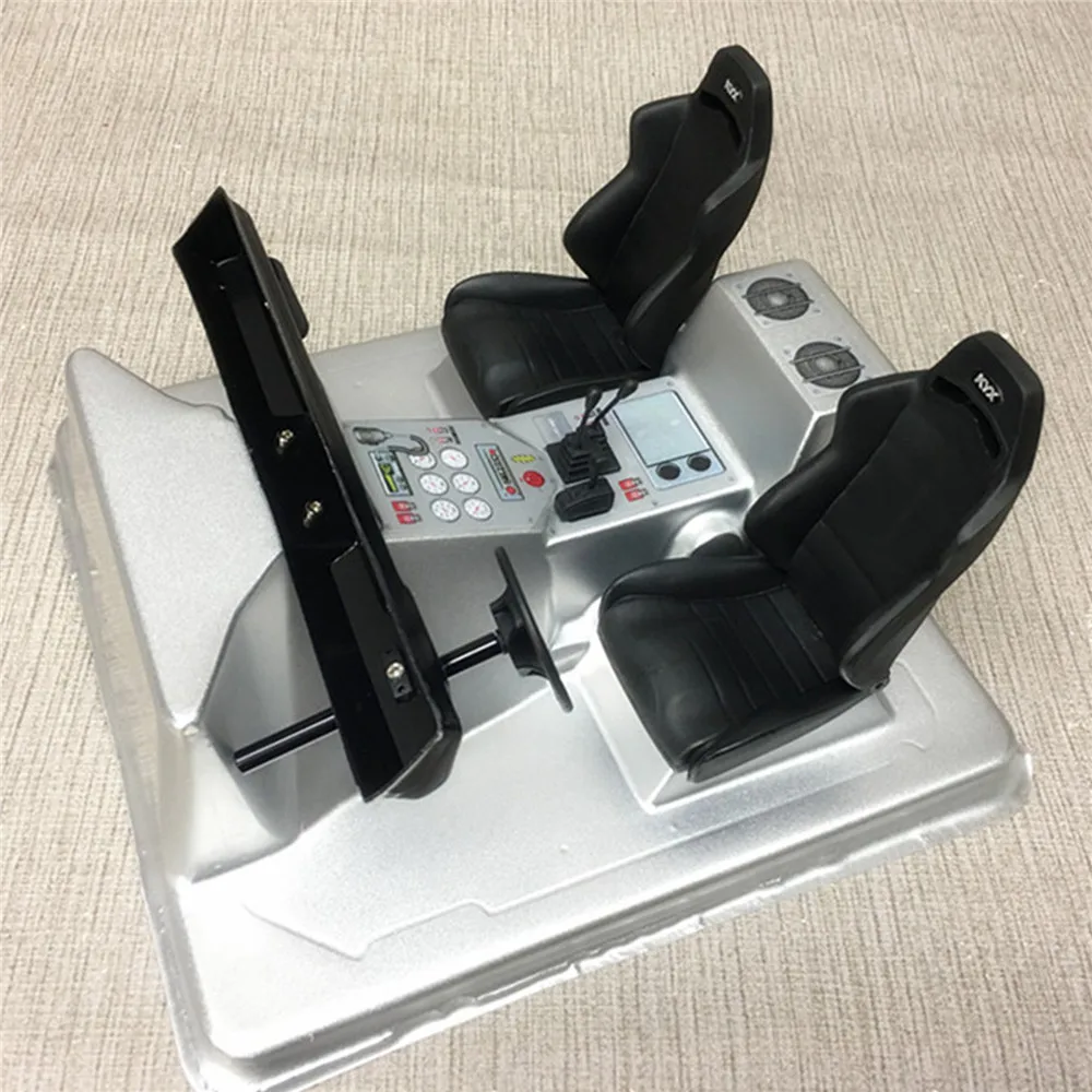 Автомобильный интерьер на радиоуправлении гоночное сиденье рулевое колесо